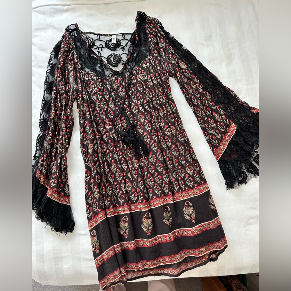 FREE PEOPLE Bohemian Dress, Size Medium